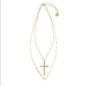 Gold Cross Necklace